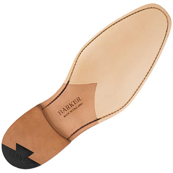 BARKER McClean Shoes - Cedar Calf & Blue Suede