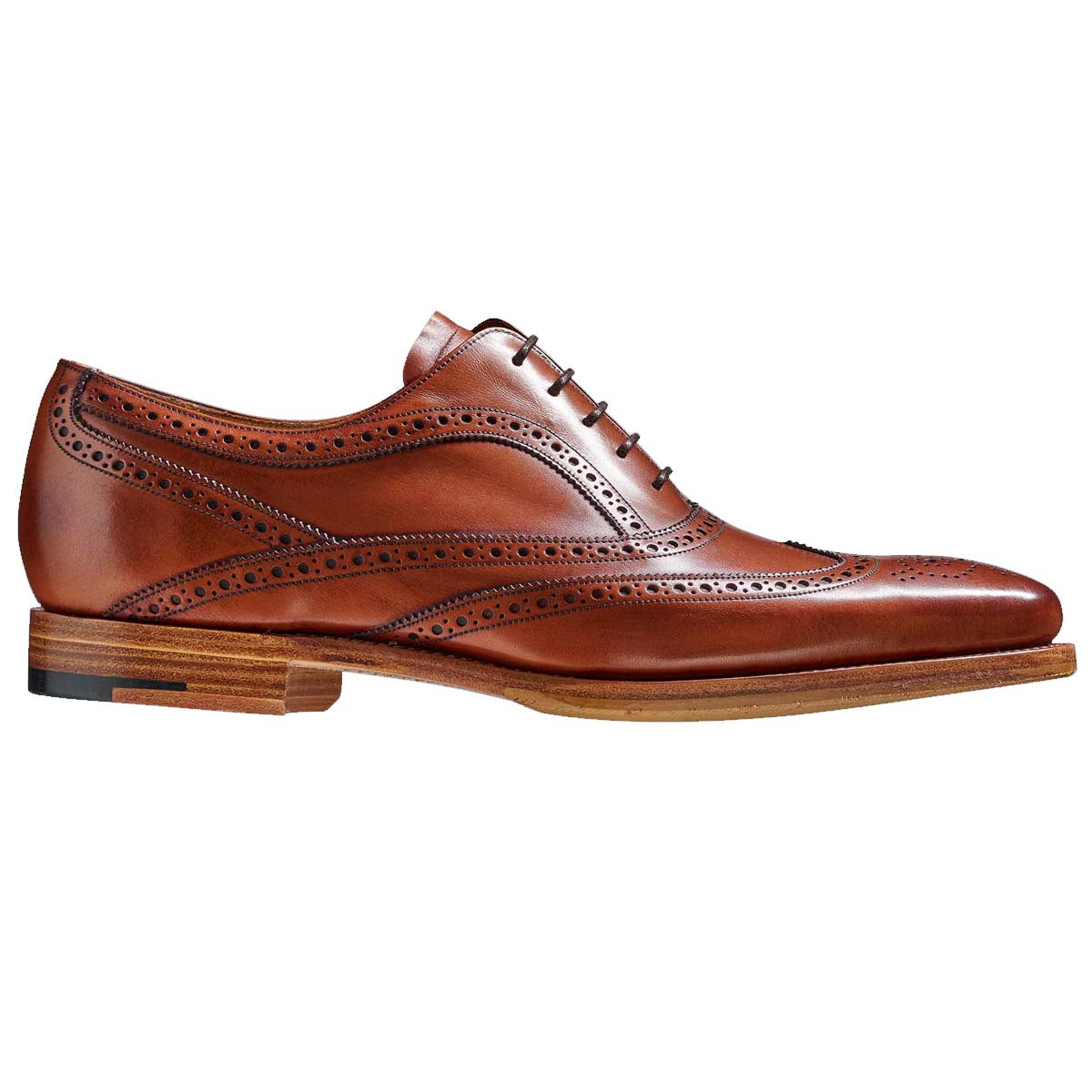 BARKER Turing Shoes - Antique Rosewood Calf