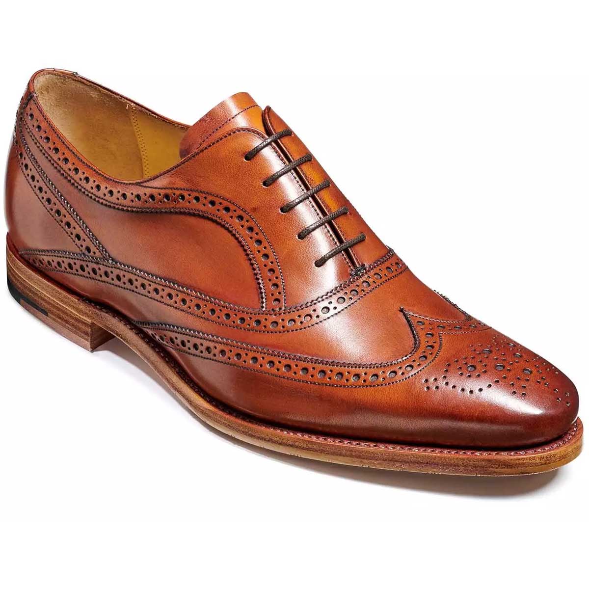 BARKER Turing Shoes - Antique Rosewood Calf