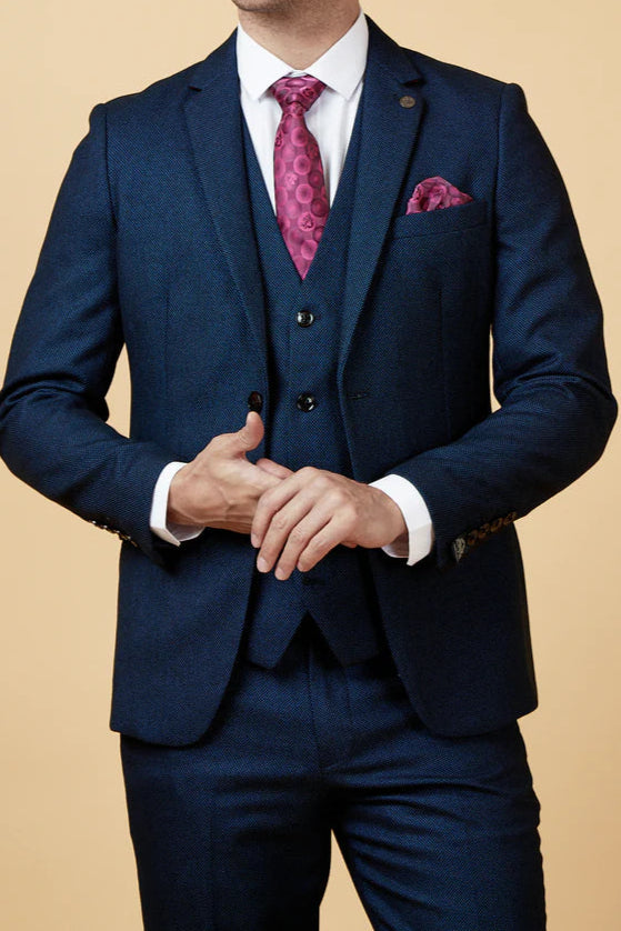 MARC DARCY Callum Three Piece Suit - Blue