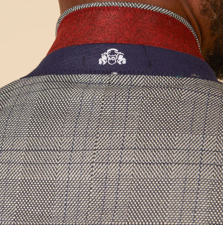 MARC DARCY Jerry Two Piece Suit - Grey Check