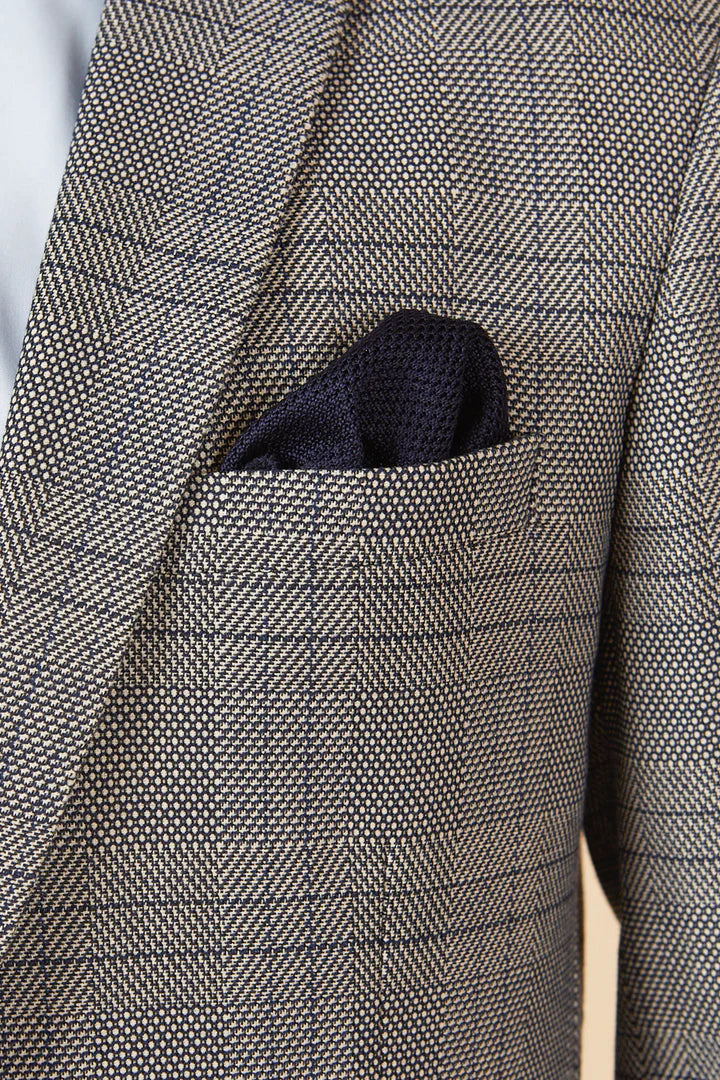MARC DARCY Jerry Two Piece Suit - Grey Check