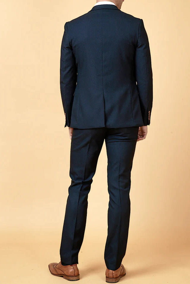 MARC DARCY Max Two Piece Suit - Navy