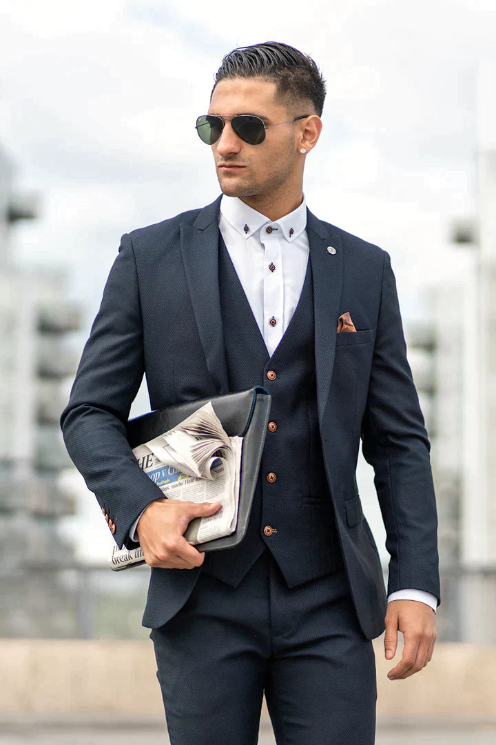 MARC DARCY Max Blazer - Navy
