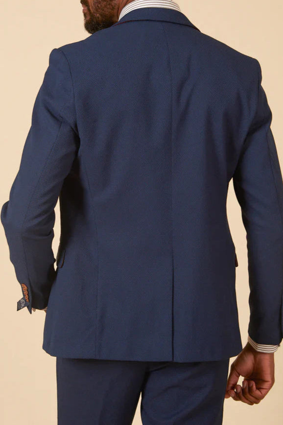 MARC DARCY Max Two Piece Suit - Royal Blue