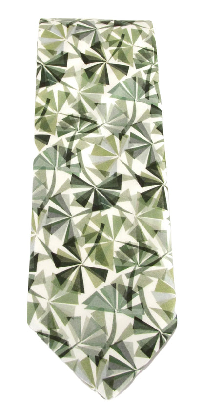 VAN BUCK Liberty Print Cotton Tie & Pocket Square - Prism Petal