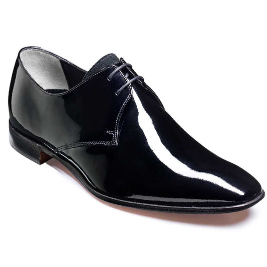 BARKER Goldington Shoes - Black Patent