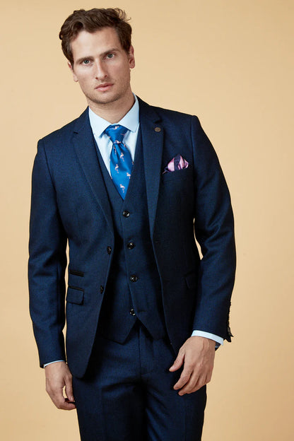 MARC DARCY Callum Three Piece Suit - Blue