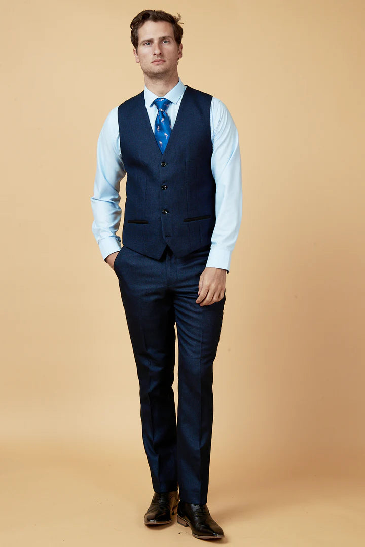 MARC DARCY Callum Three Piece Suit - Blue