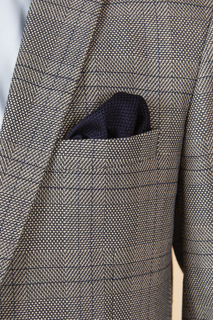 MARC DARCY Jerry Three Piece Suit - Grey Check